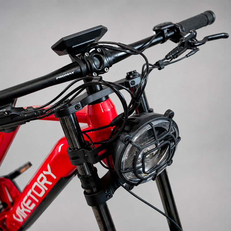 COMMANDO - Fatbike - Rojo cherry