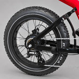 COMMANDO - Fatbike - Rojo cherry