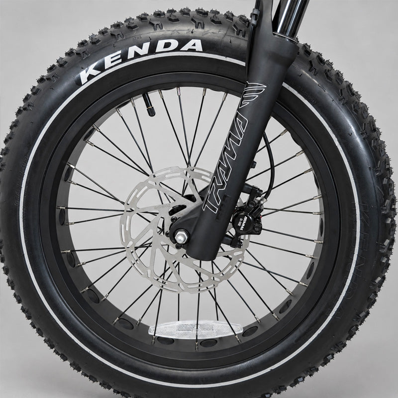 COMMANDO - Fatbike - Rojo cherry