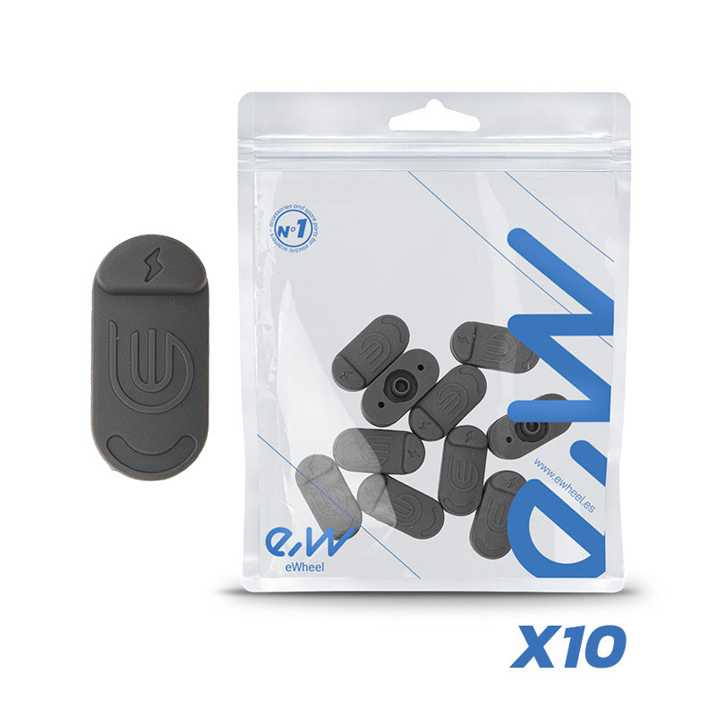 Cubierta impermeable gris para puerto de carga Xiaomi 4 Lite (2ª generación) Original Pack de 10