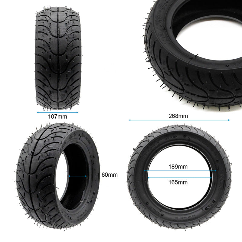 Pneu Tubeless 110/50-6,5 [Quind] 