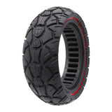 Roda maciça 10×3,0/255×80 (80/65-6) vermelha [Amitor]