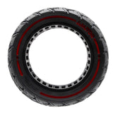 Roda maciça 10×3,0/255×80 (80/65-6) vermelha [Amitor]