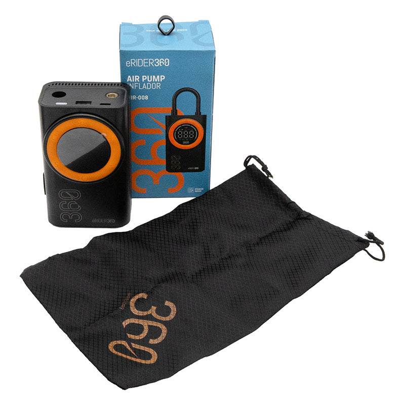 AIR-008 Inflador eléctrico portátil función Power Bank