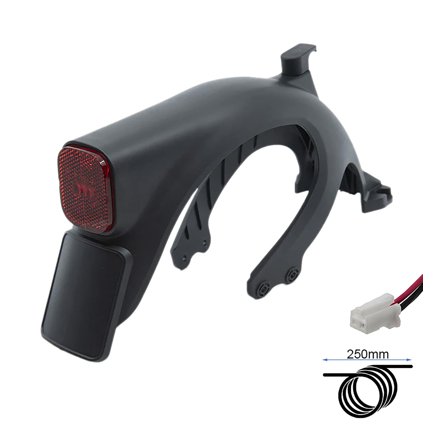 Guardabarros trasero con luz negro Ninebot Max G2 E [Ninebot]