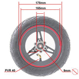 Llanta 6,5"/B50 roja para Smartgyro y Zwheel