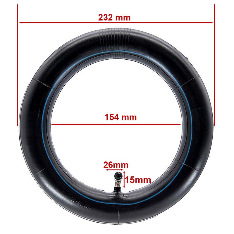 Schlauch 10x2 VC 90x90º [Ewheel]