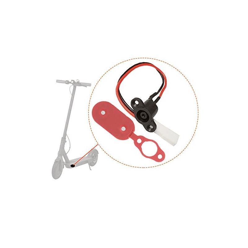 38925-1 - Porta di ricarica DC 8mm con coperchio magnetico per Xiaomi 1S, Essential e Pro2