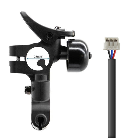 Maneta de freno con hall, tensor y timbre L para Ninebot F y D - Conector JST ZH