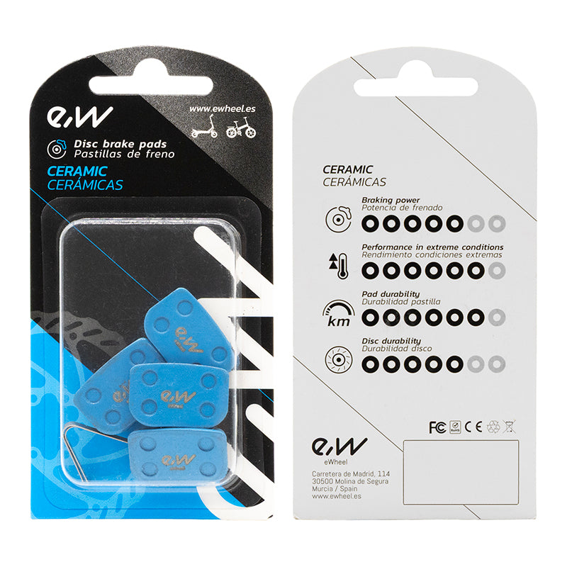 Plaquette de frein RS003-R en résine - 2pcs