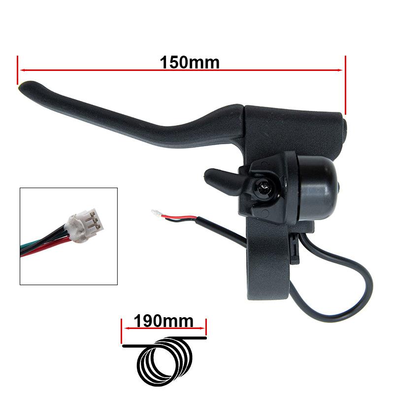 Maniglia con hall e campanello L per Xiaomi M365 / PRO / PRO2 / 1S / Mi3 
