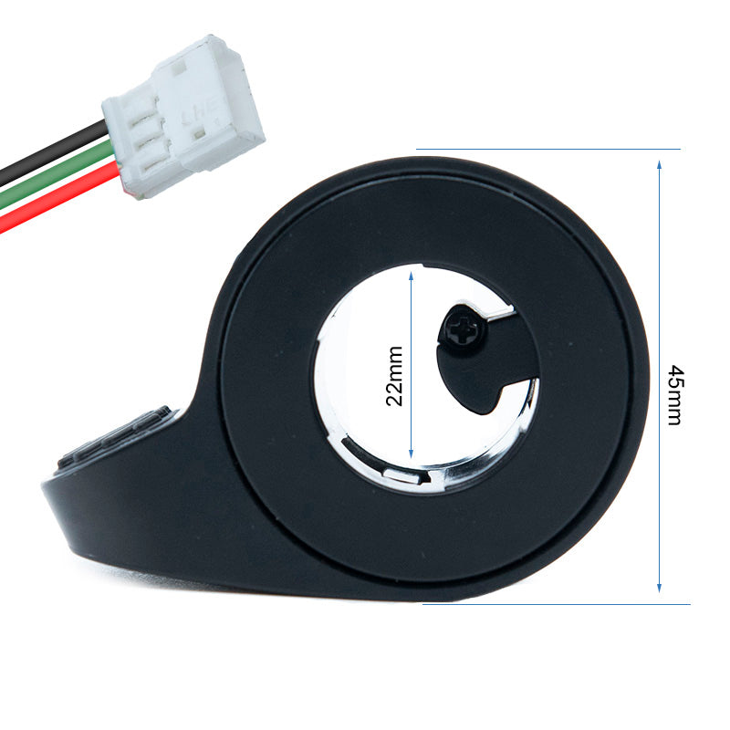 Acelerador negro 13cm Ninebot E2 E / E2 Plus [Ninebot] - Conector JST ZH