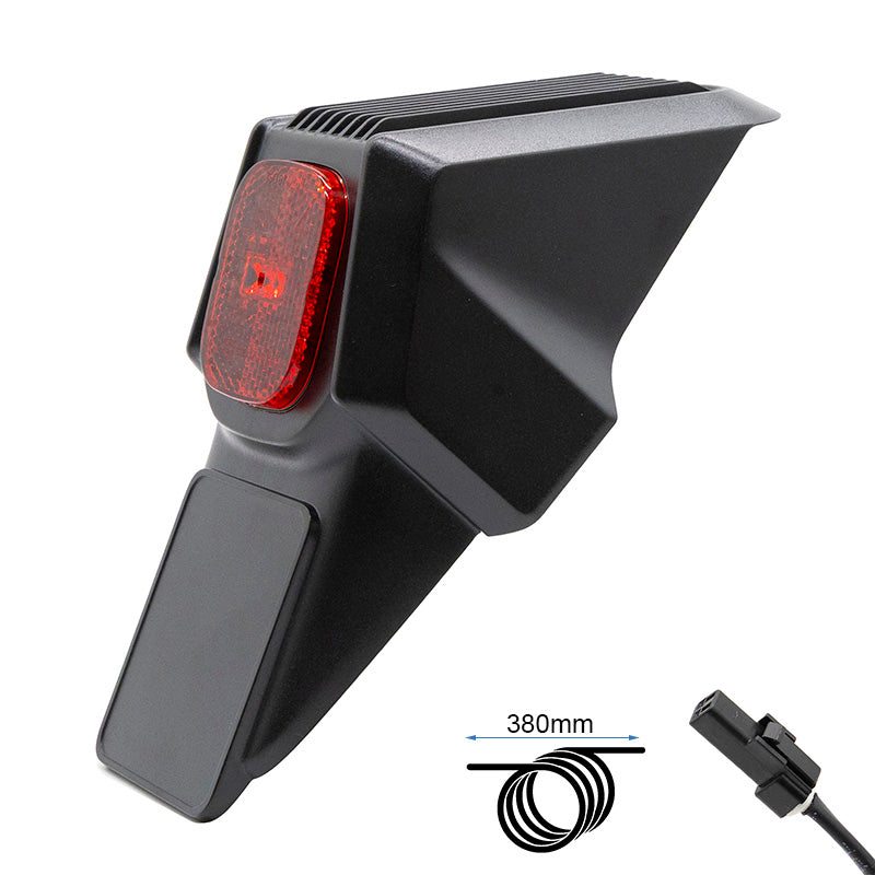 Rear fender set Ninebot ZT3 Pro - black 
