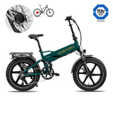 BRAVE - Fatbike plegable - Verde racing