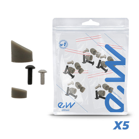 Tapón negro para guardabarros trasero GX2.0 Xiaomi - 5uds