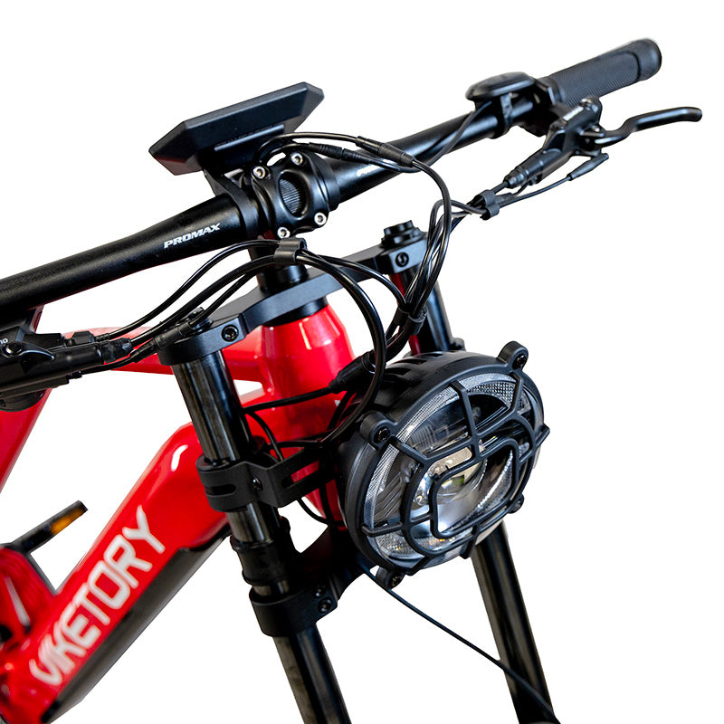Vélo électrique Commando Rouge