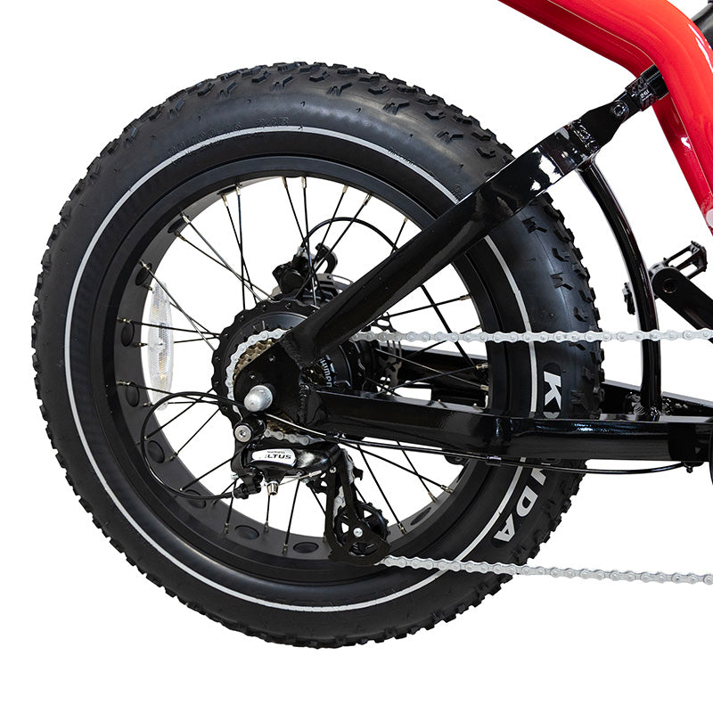 Vélo électrique Commando Rouge