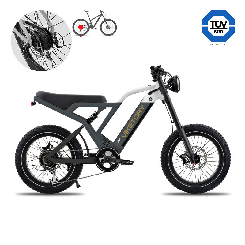 COMMANDO ebike FATBIKE Gris