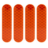 Adhesivo reflectante naranja para horquilla Ninebot serie F y D - 4uds