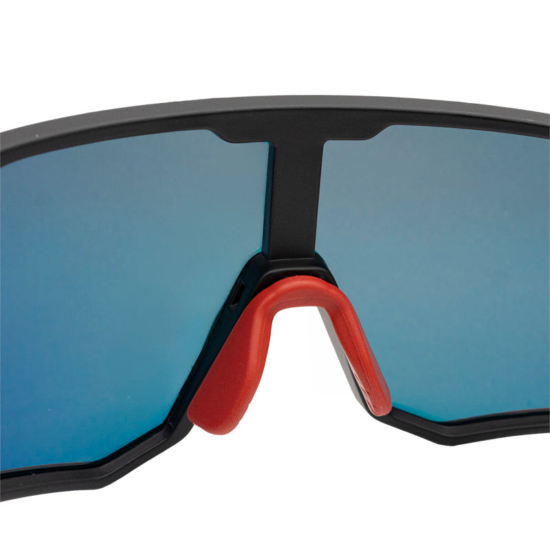Lunettes de cyclisme Noir - Verre orange [URHO]