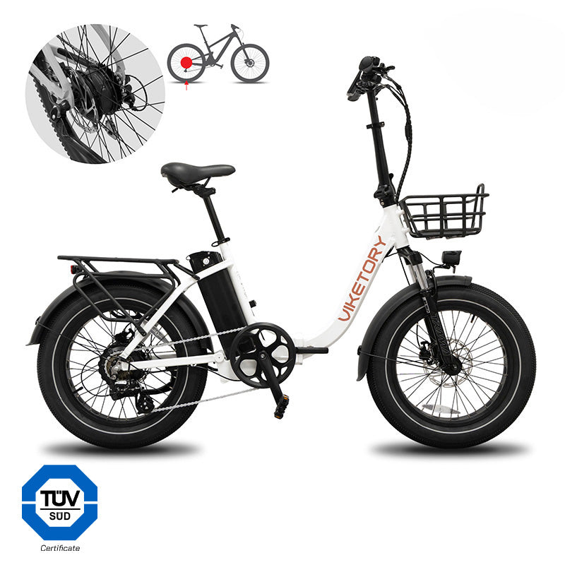 GRANIT - Fatbike plegable - Blanco