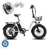 GRANIT - Fatbike plegable - Blanco