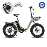 GRANIT - Fatbike plegable - Verde jade