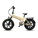 Lithor ebike FATBIKE Pieghevole Crema