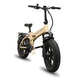 Lithor ebike FATBIKE Pieghevole Crema