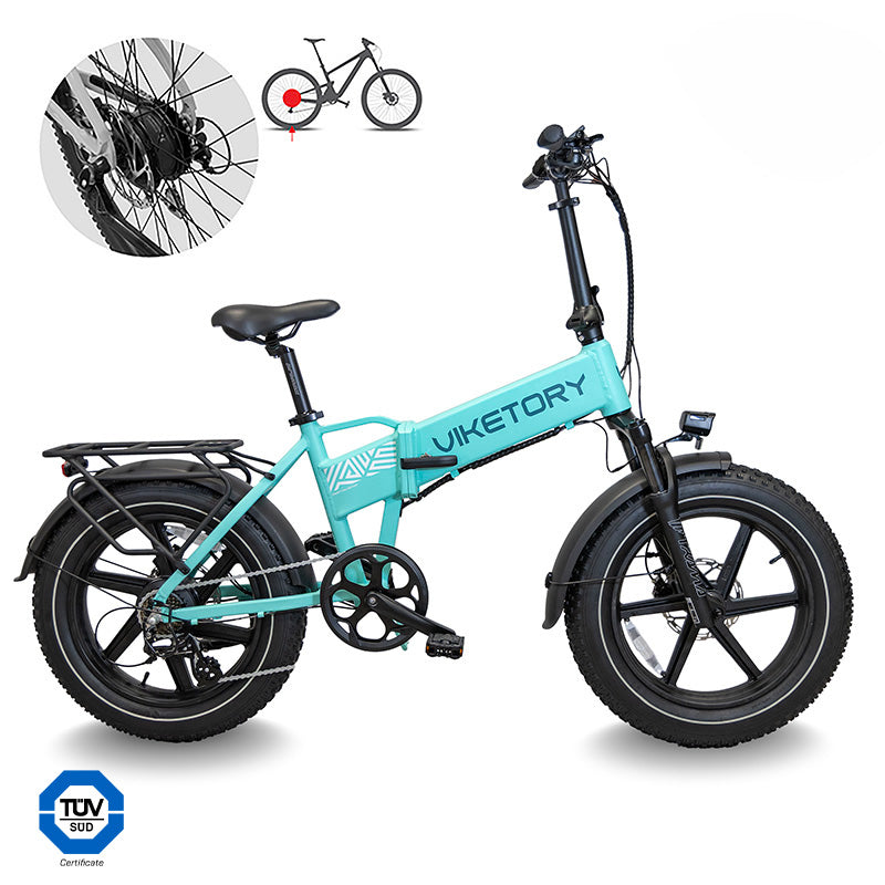 LITHOR - Fatbike folding - Turquoise