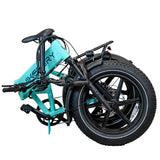 Bicicletta elettrica Lithor Turchese