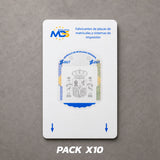 Packs matrículas para impresora DGT