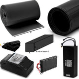Termorretráctil negro 10M