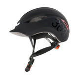 Casco CP02 urben con intermitente negro talla única
