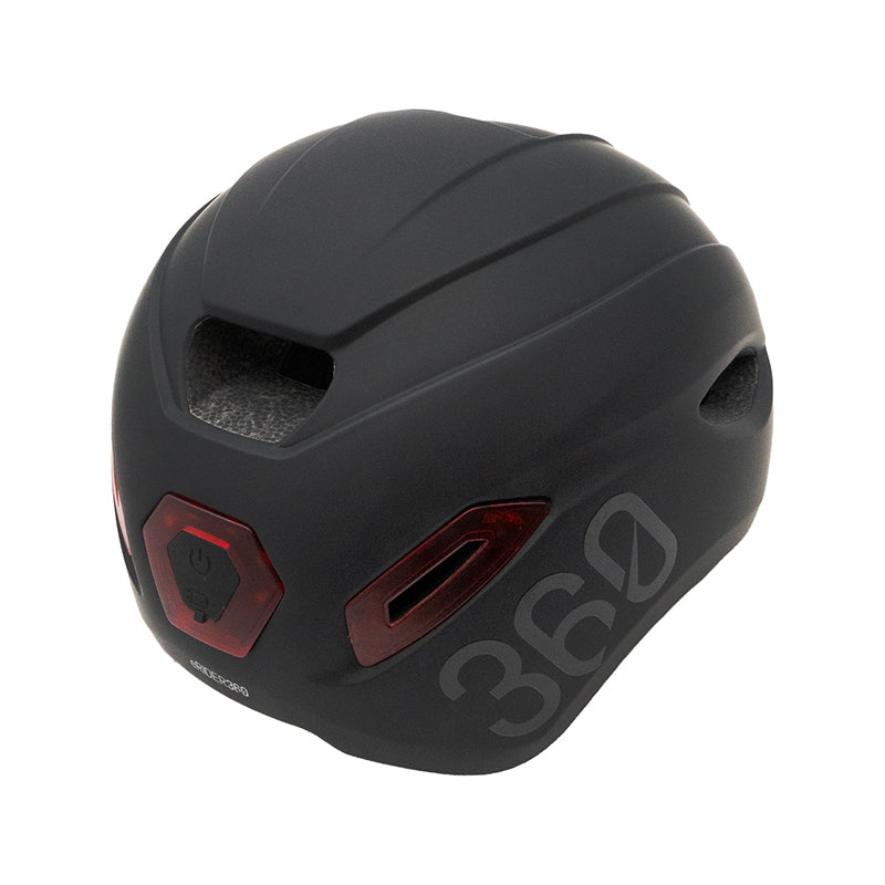 Casco CP02 urben con intermitente negro talla única