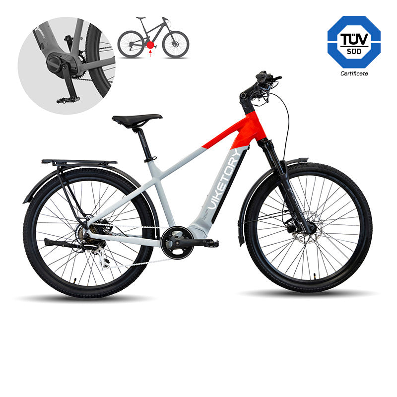 VENTIX +Plus - Urban - Gris/Rojo