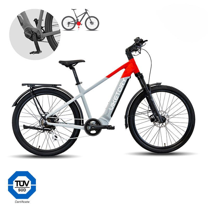 VENTIX +Plus - Urban - Gris/Rojo