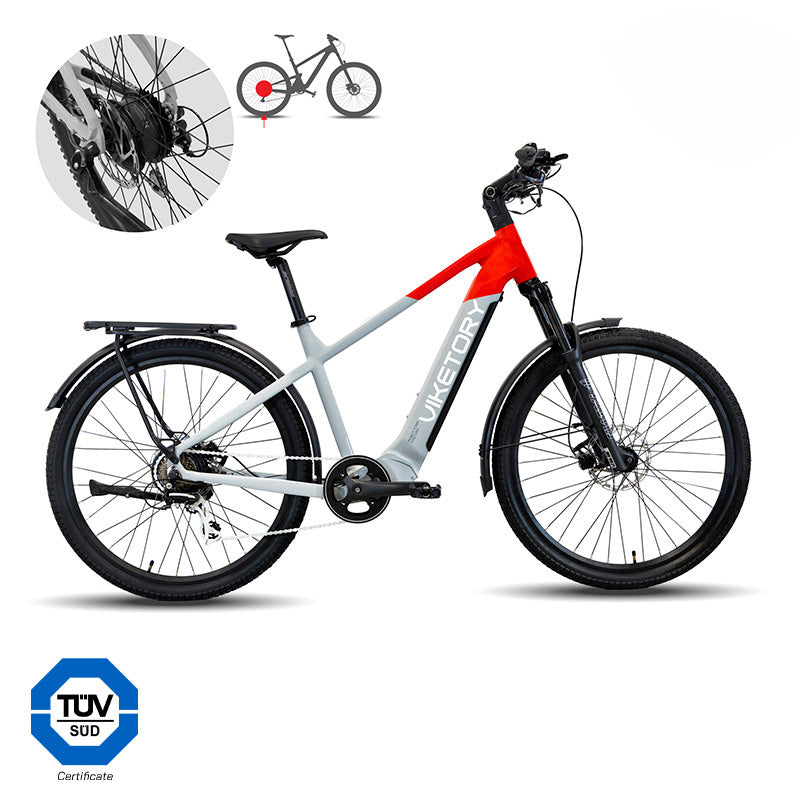 VENTIX - Urban - Gris/Rojo